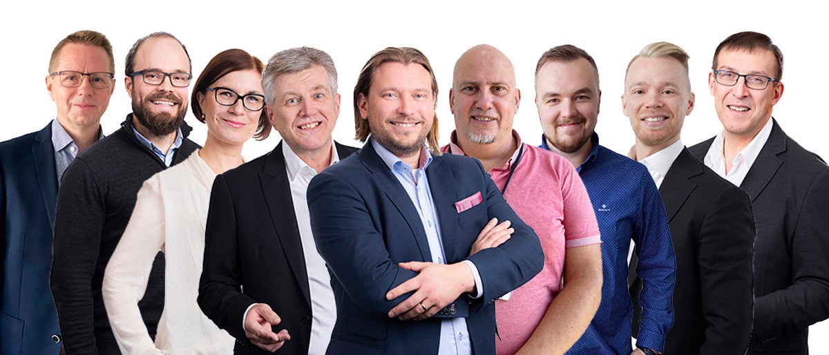 Muuntajamyynnin  tiimikuva