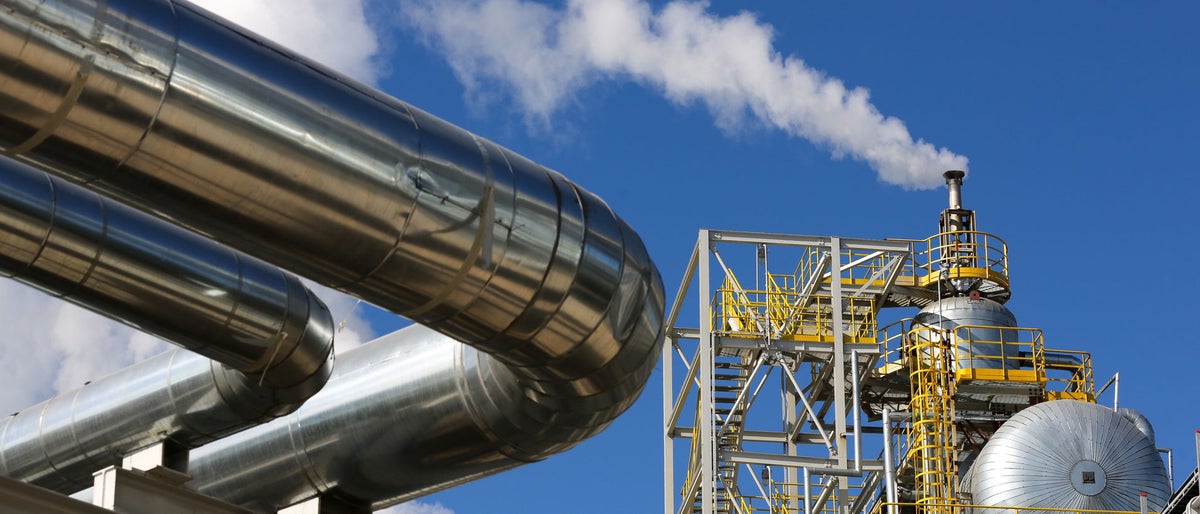 Steam rises from a new ammonia production unit currently under testing at a fertilizer plant in Russia. Photographer: Andrey Rudakov/Bloomberg