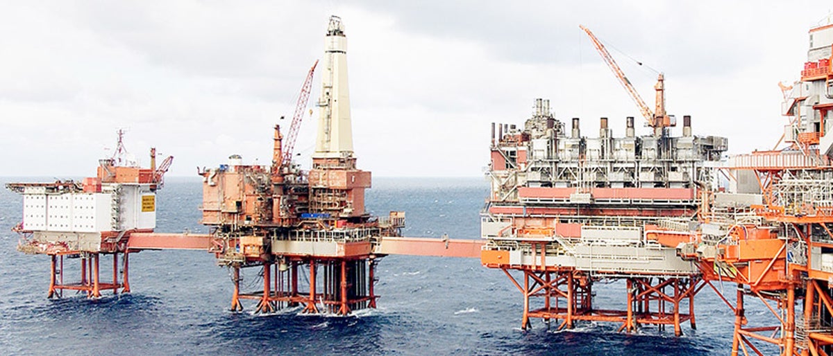 The Valhall field platforms