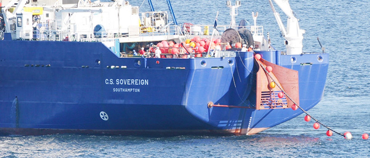 Estlink HVDC Light cable laying 4