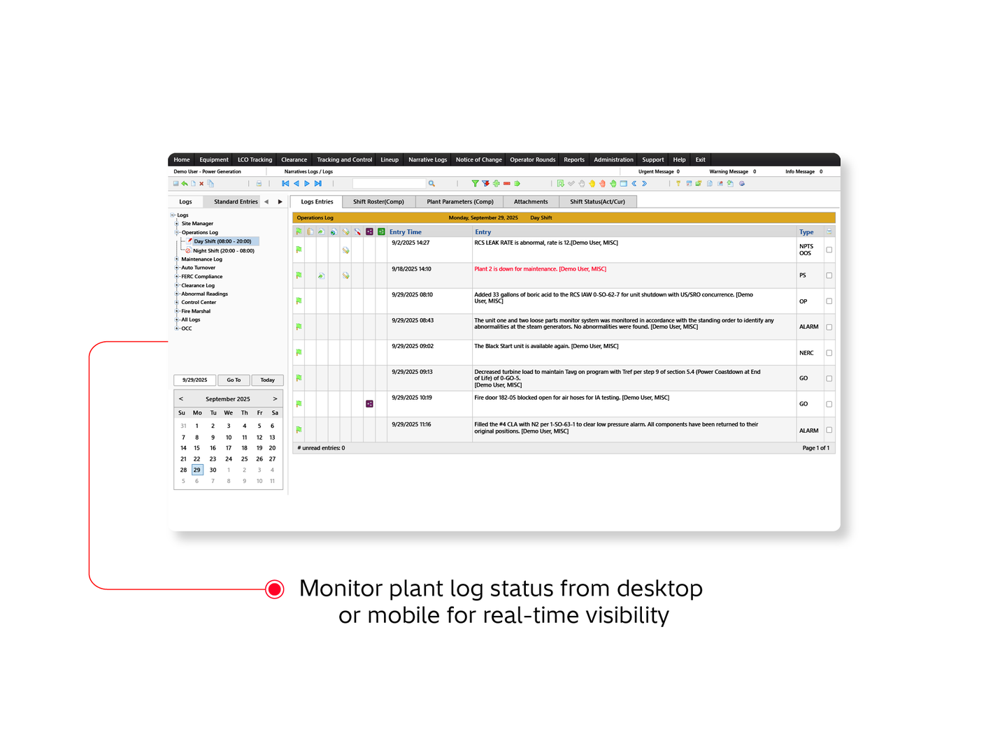 Product image for: Electronic Shift Operations Management System (eSOMS)
