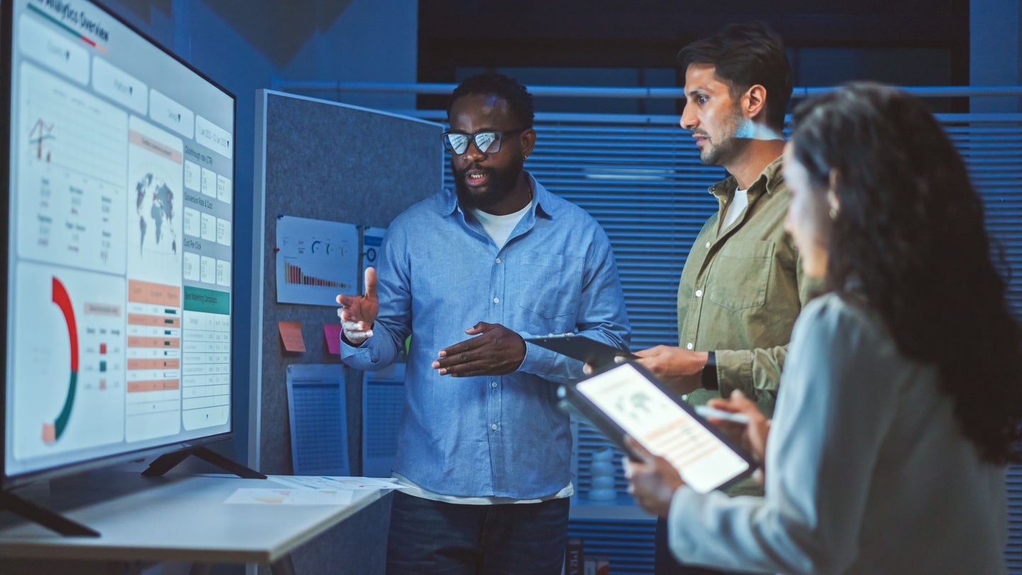 IT Security Team bei der Arbeit