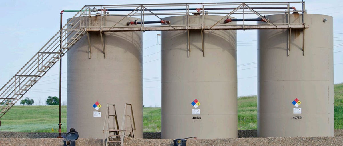 Storage Tank Farm in Texas