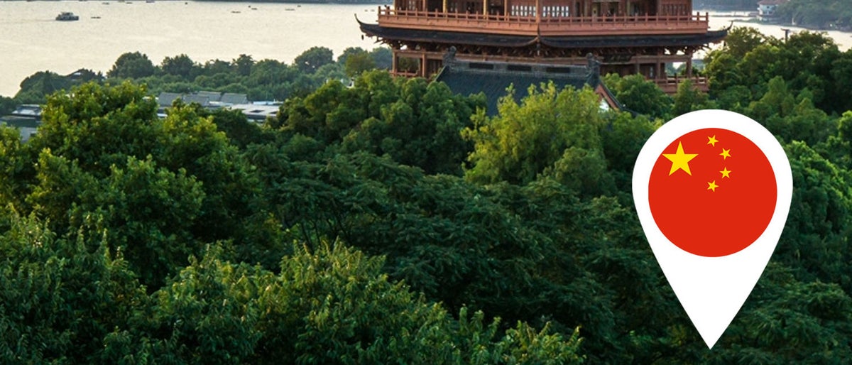 Location in China Sutong project transmission line