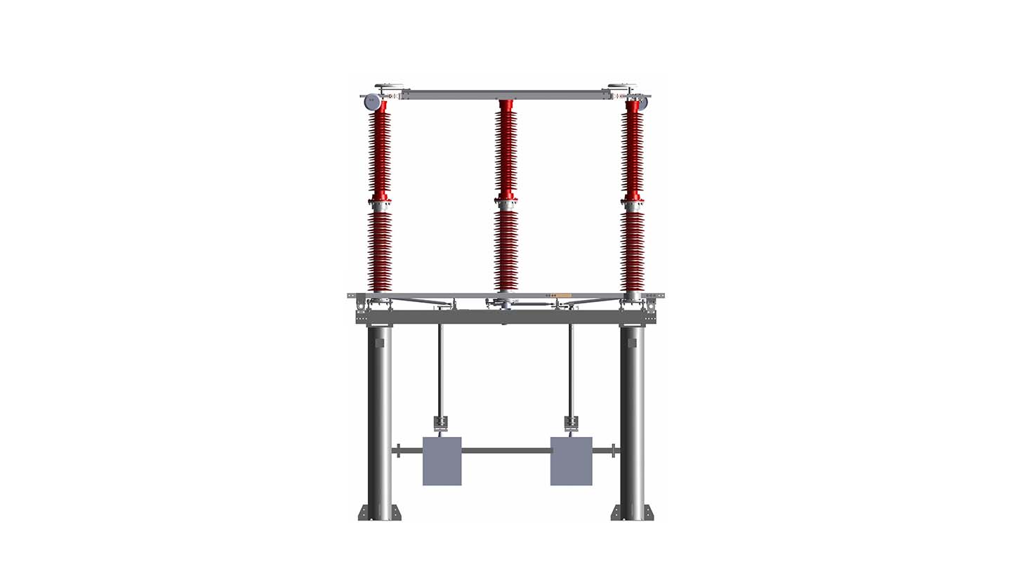 Horizontal double break disconnector GW56