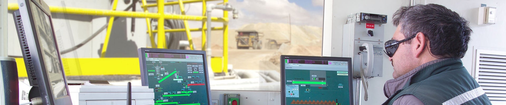 Collahuasi, Chile. Copper mine with system 800xA