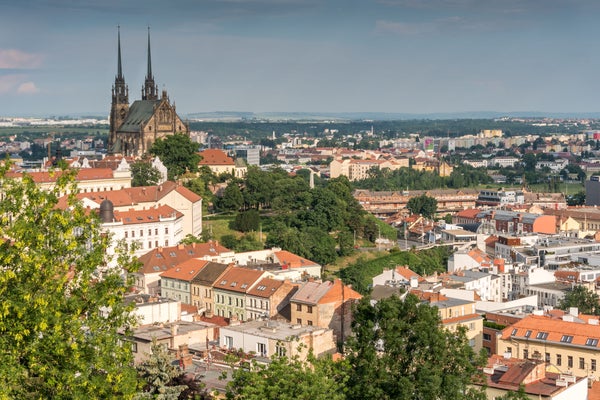 Brno skyline, Brno, South Moravian Region, Czech Republic