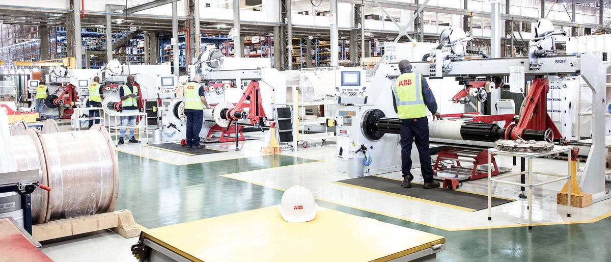 Traction transformer factory in South Africa