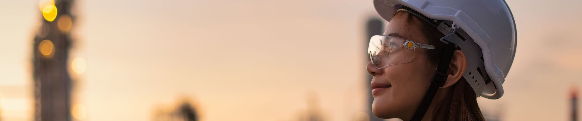 Petroleum oil refinery engineer worker in oil and gas industrial with personal safety equipment PPE to inspection follow checklist by tablet.