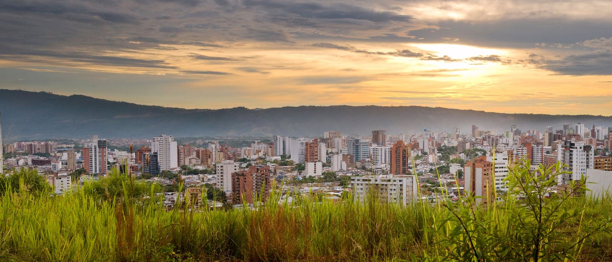 bucaramanga night cities of colombia