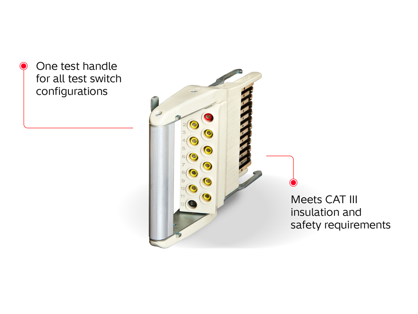 Product image for: COMBITEST RTXP 12 - Test switch with signalling contact for Protection IEDs and Process Interface Units