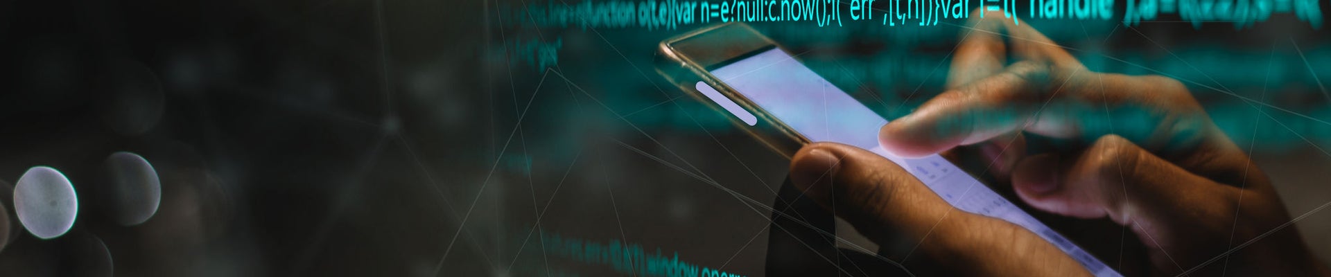 Women use cell phones to detect cybersecurity security