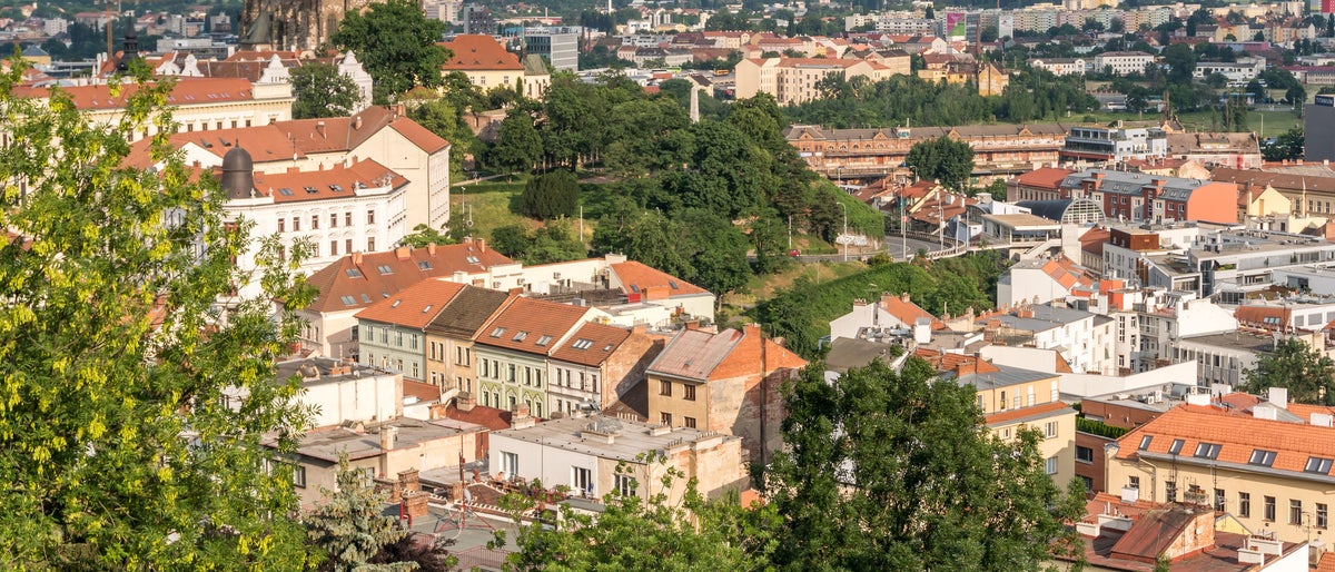 Brno skyline, Brno, South Moravian Region, Czech Republic