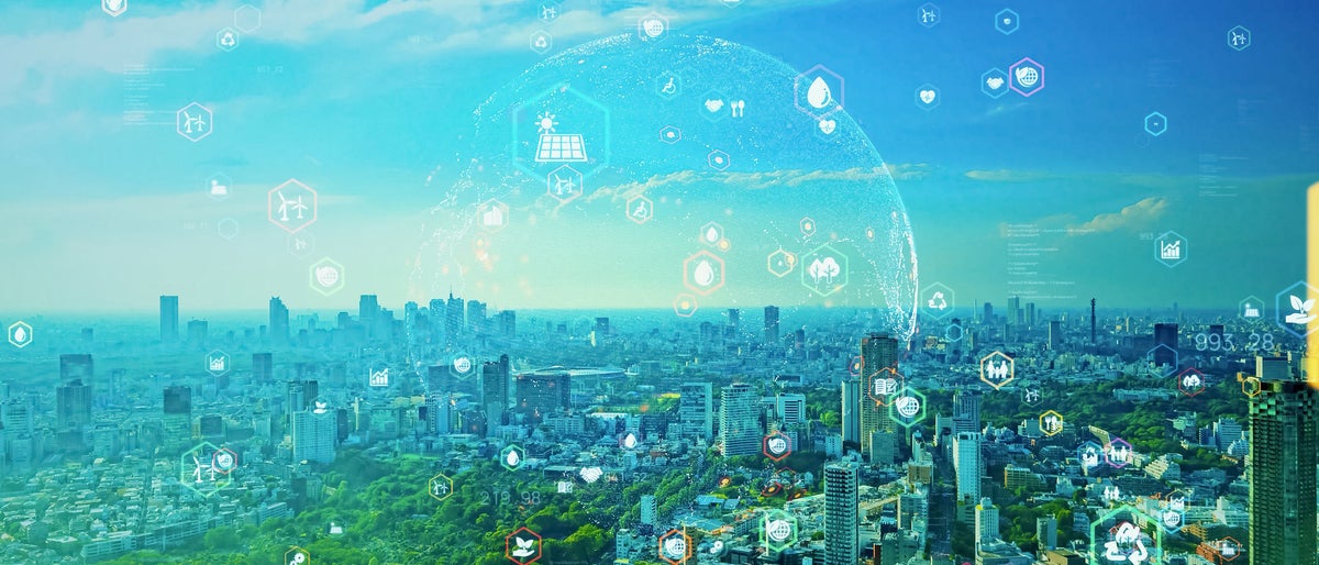 Environmental technology concept. Sustainable development goals. SDGs.