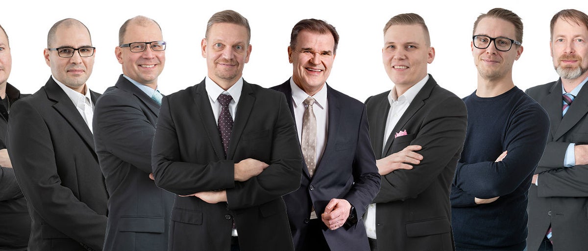 Datacenter tiimin ryhmäkuva