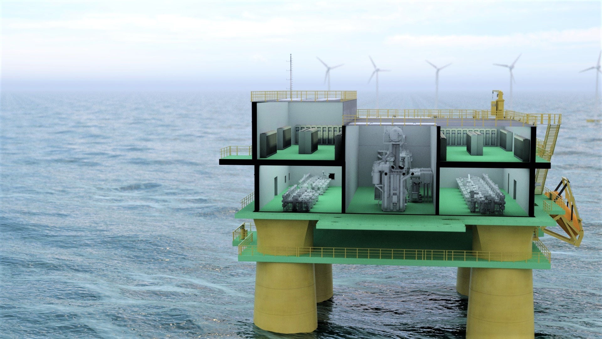 日立ABBパワーグリッド社が、浮体式洋上風力発電所向け変圧器の提供を開始