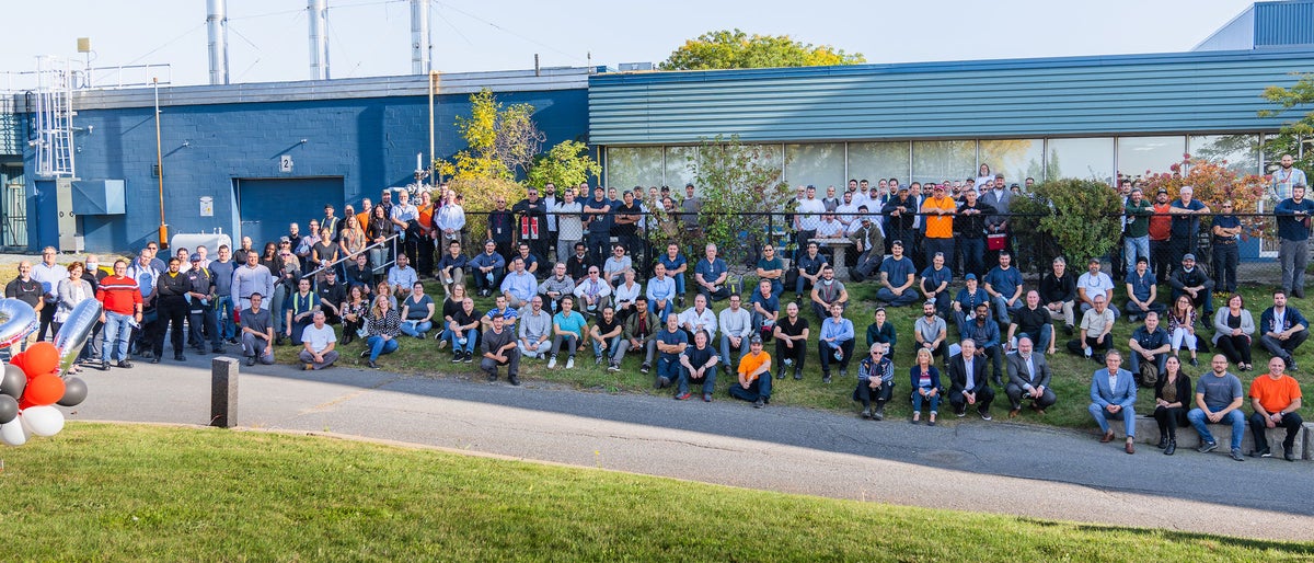 Hitachi Energy large power transformer plant located in Varennes