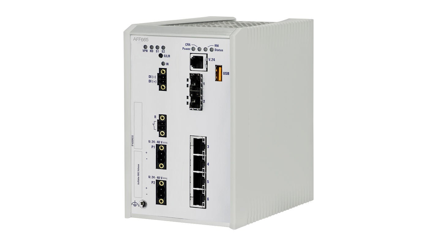 Product image for: AFF660/665 industrial firewall