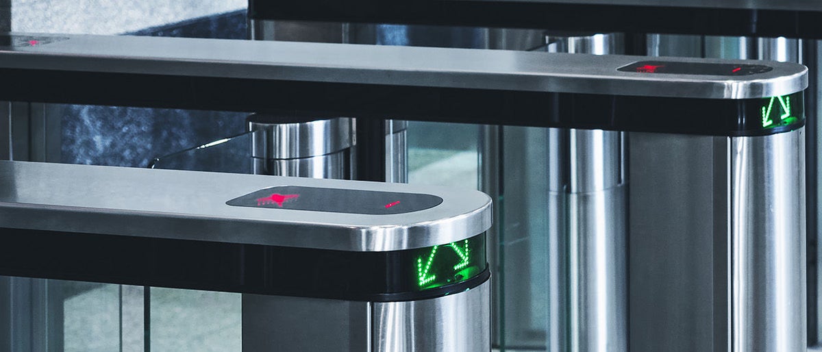 Entrance gate card Access Security system